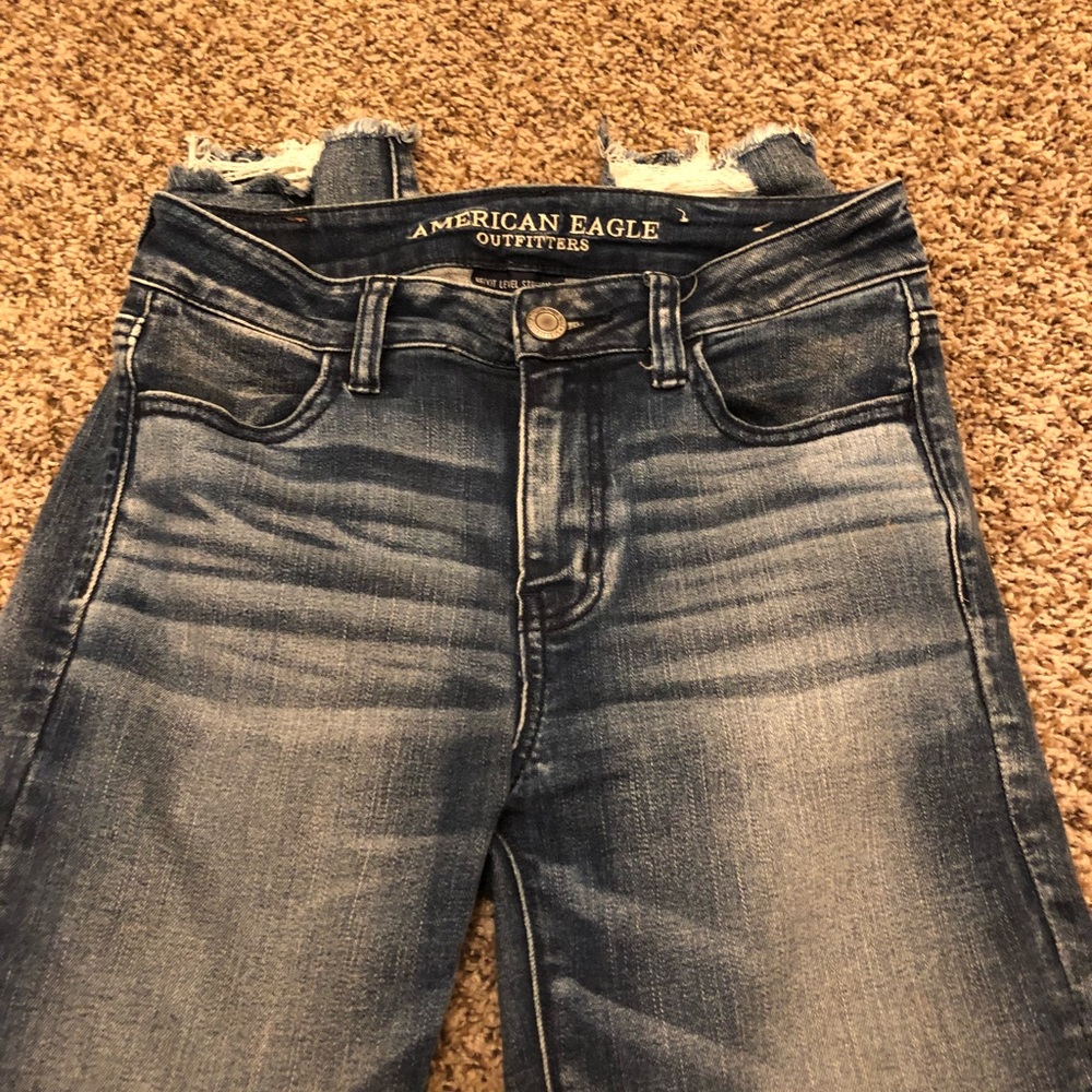 American eagle next level stretch ankle jeans